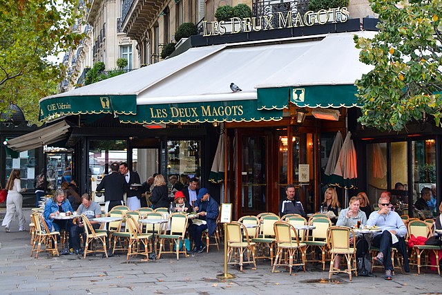 Les Deux Magots: caffè storico, Parigi