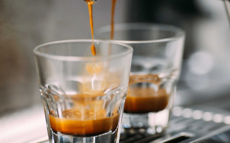 gobelet en verre de dégustation de café