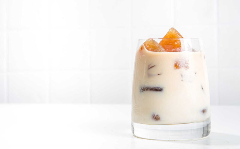 Coffee Ice Cubes con bevanda vegetale