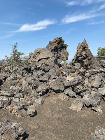 volcanic rock formation