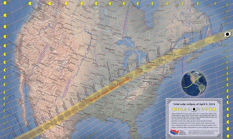 path of april 2024 total eclipse