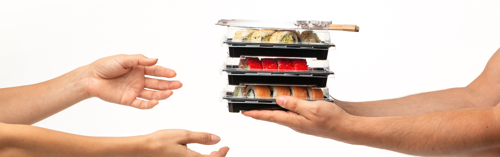 Are sushi containers recyclable? 