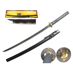 41" Musha Oda Nobunaga Katana Black - SS034A - Big Red Trading