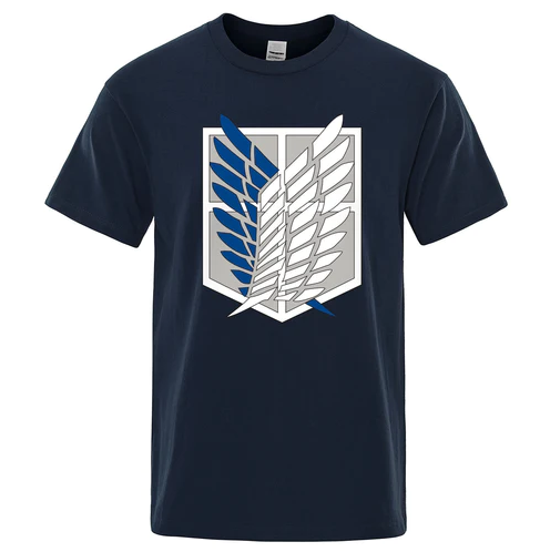 Attack on Titan T shirt Wings Of Freedom T-shirts Men's Anime T-shirt –  theojytfw