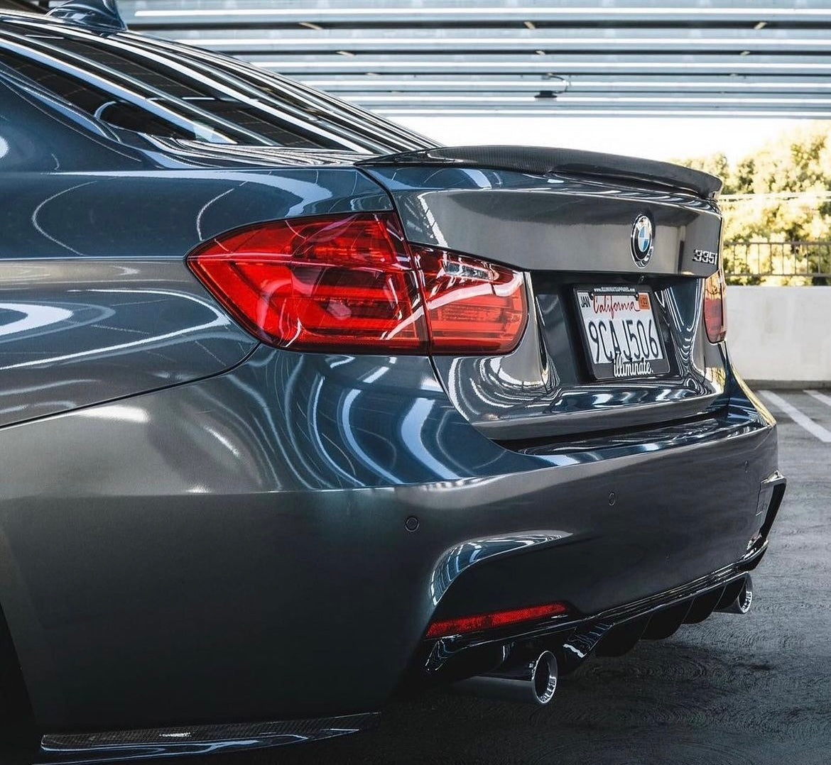 F80/F30 Carbon Fiber M4 Style Trunk Spoiler