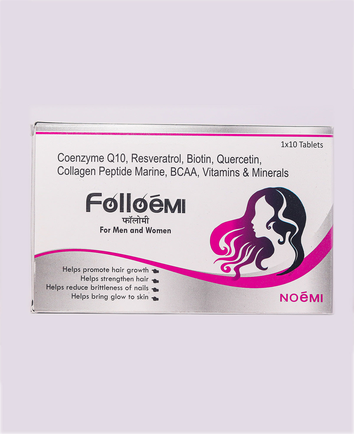 Folloemi Tablets 10S  Hair Follicle Enhancer and Rejuvenator  Noémi   Know the New You