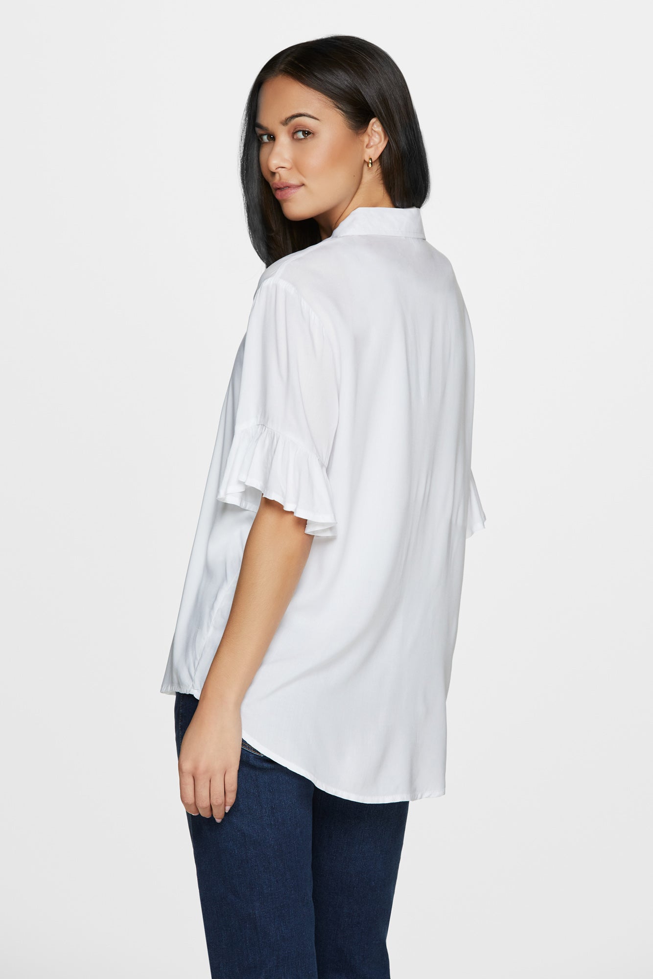 NISA SHIRT - WHITE – beachlunchlounge