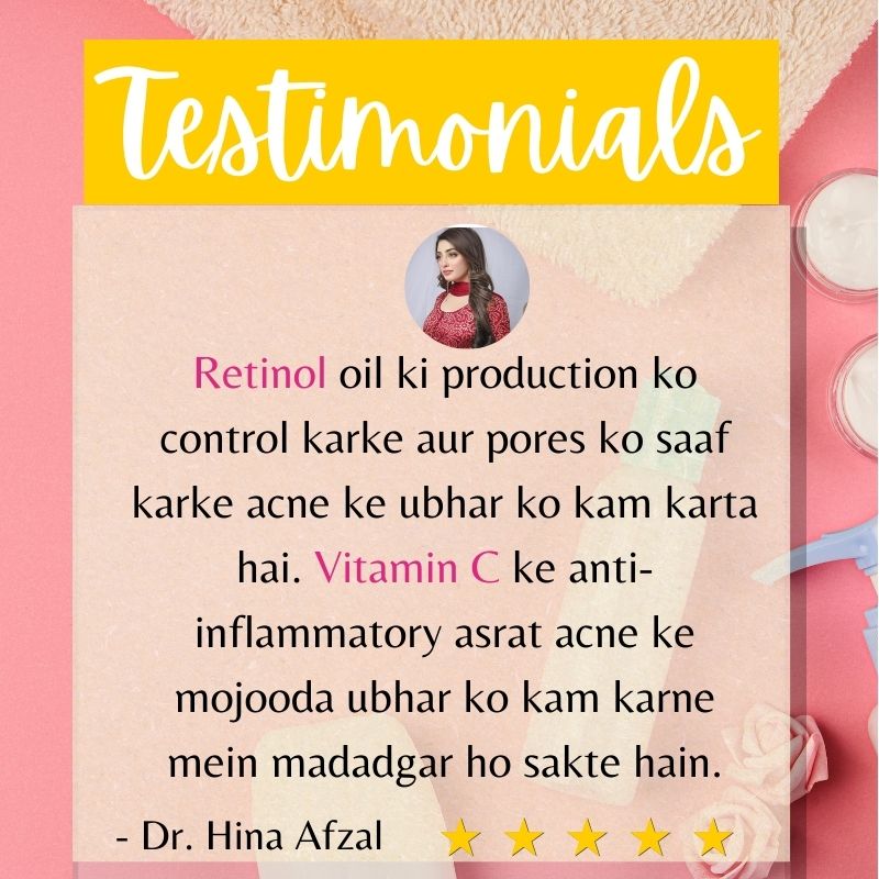 gluta one retinol serum testimonial