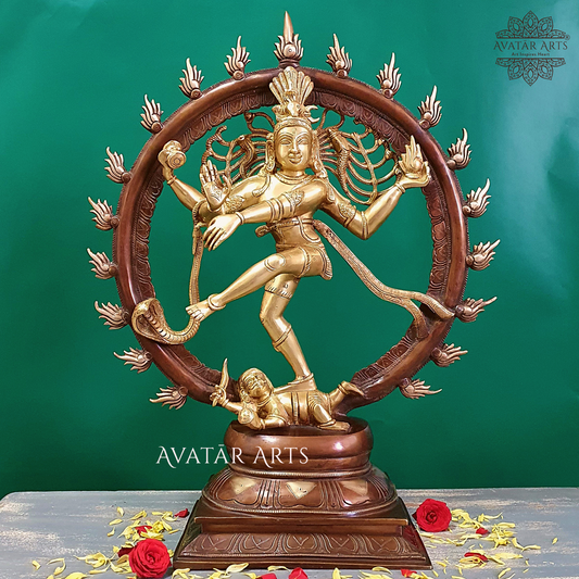Brass Natraj Statue – Avatar Arts