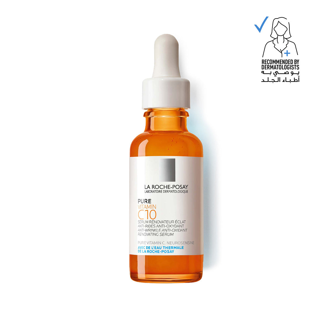 La Roche-Posay - 10% Pure Vitamin C Anti Aging Face Serum for Wrinkles | MazenOnline