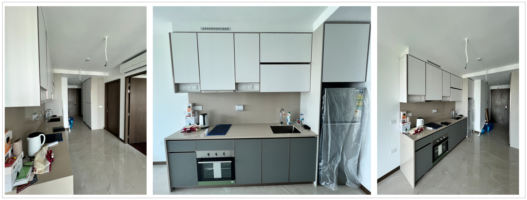 before renovation of modular cabinet images