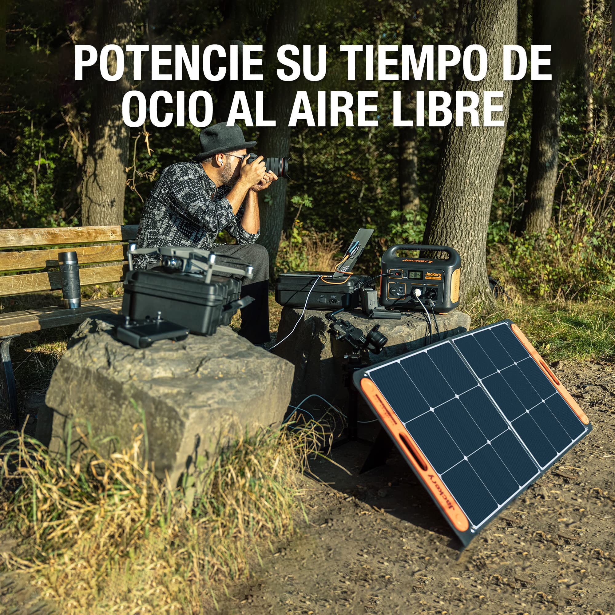 Banco de 220V sistema de energía solar portátil Inicio Camping