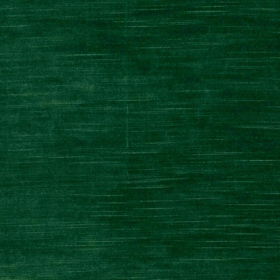 Trend Emerald Green 04250 Striated Velvet Decorator Fabric