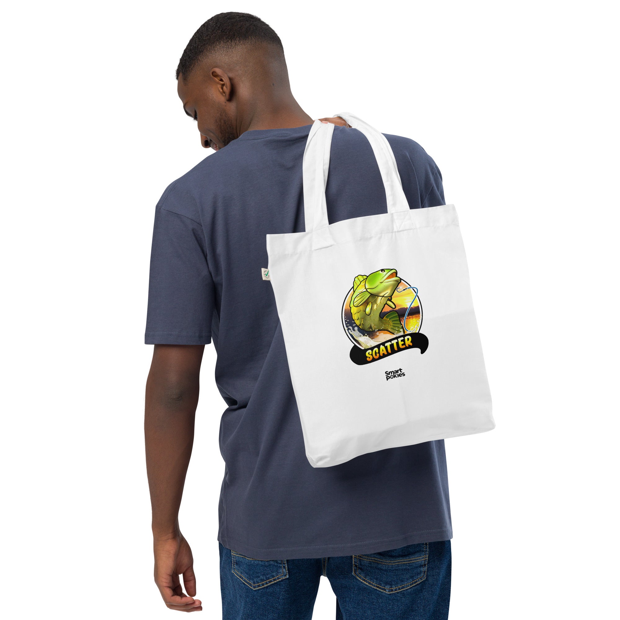 Organic Fashion Tote Bag - Scatter-2