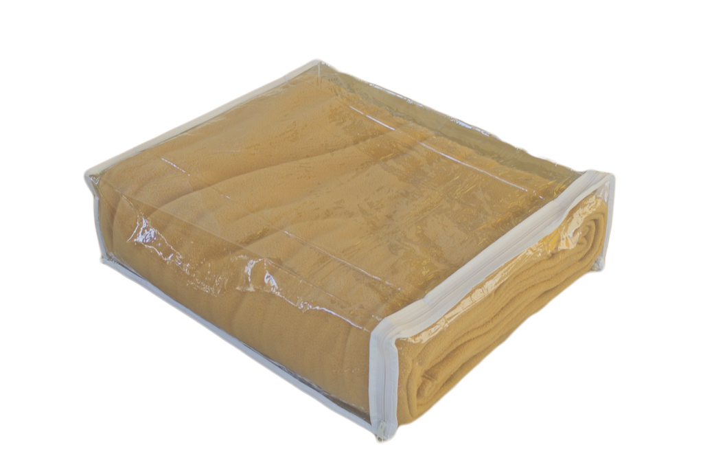 Storage Bags Blanket Bags 15x8x5 in Clear Vinyl with White Zipper – www.waldenwongart.com