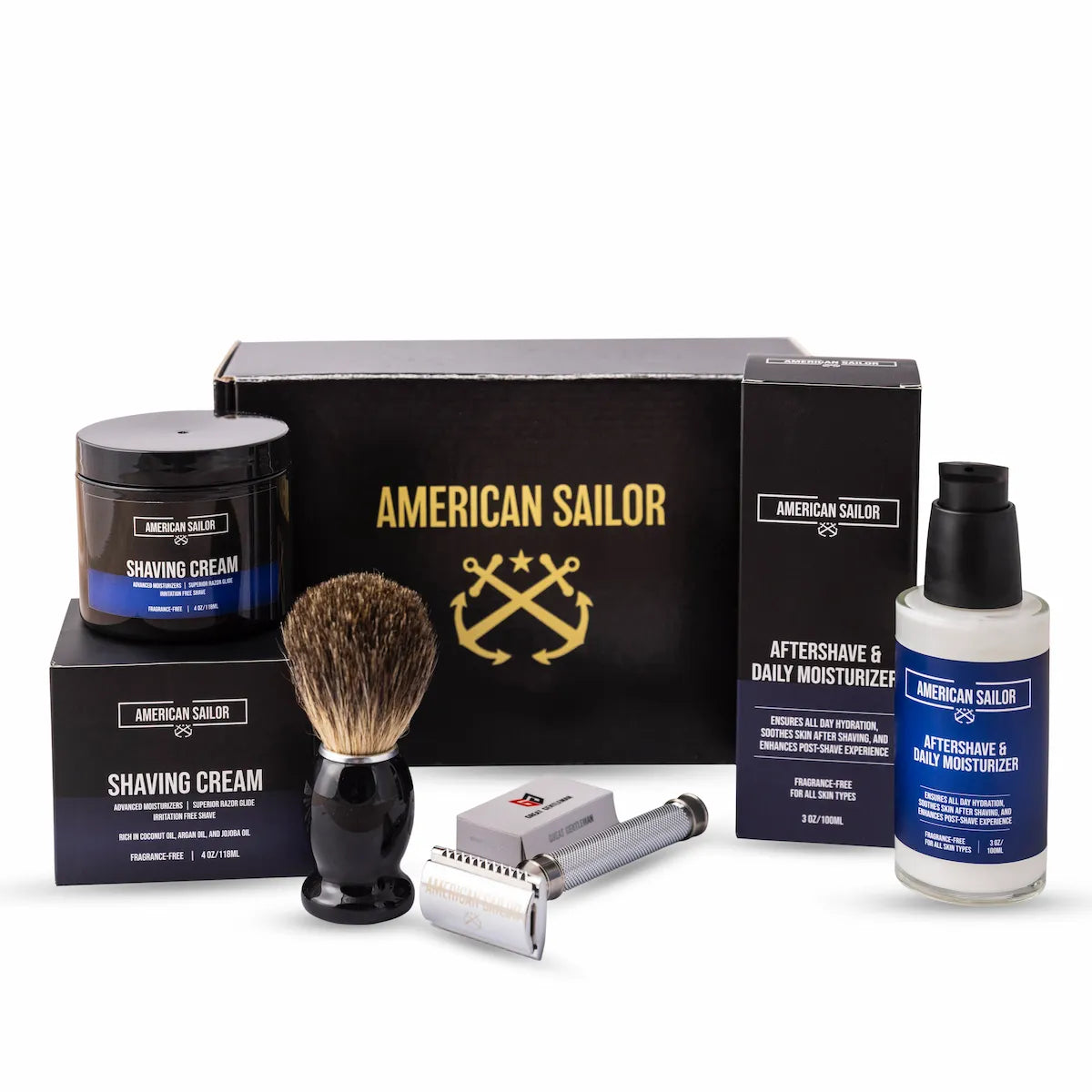 American Sailor Complete Shave Kit