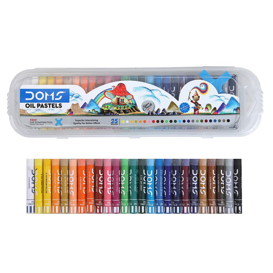 DOMS Metallist Series Metallic Brush Pen (10 Assorted Shades