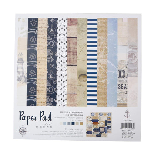 Paper Pep Craft Collection Pattern Scrapbooking Paper Book 6X6 Multi –