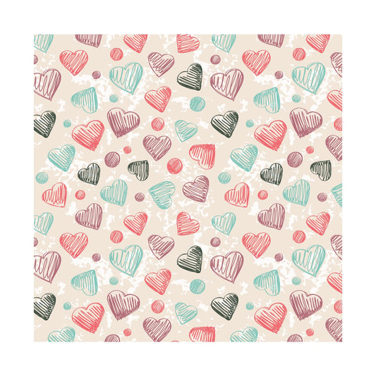 Paper Pep Yellow Love Hearts Print Gift Wrapping Paper 19X29