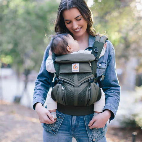 ergonomic baby wearing