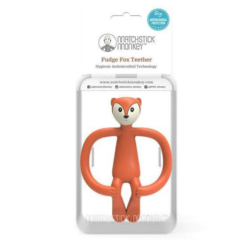 Matchstick Monkey Animal Teether - Fudge Fox