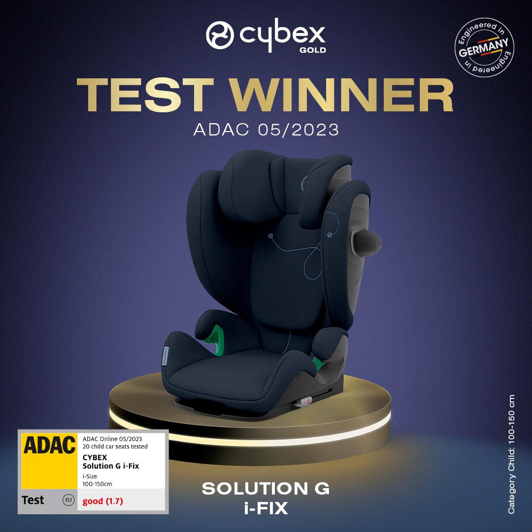 Cybex Solution T i-Fix car seat 100-150cm, Plus Platinum White
