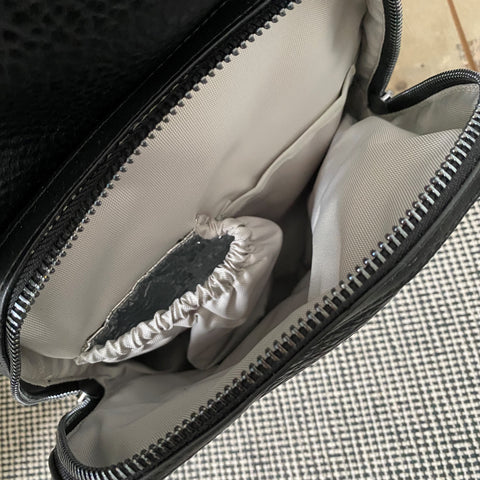 Tiba + Marl Elwood Backpack Changing Bag- Black | Natural Baby Shower