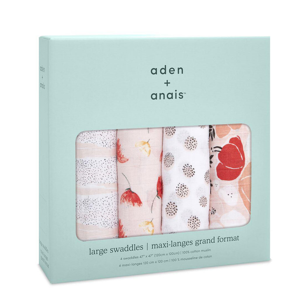 NEW ADEN And ANAIS Muslin Cotton Boutique Swaddle Blanket 47x 47 You Pick Nursery Blankets Throws Nursery Bedding