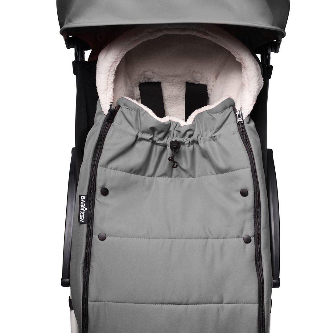 babyzen footmuff grey