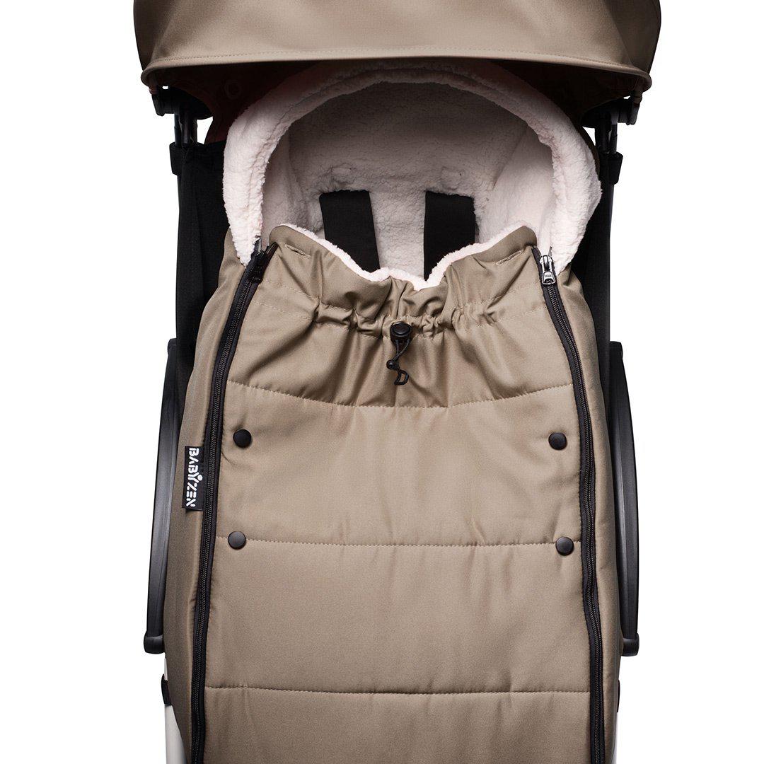 babyzen yoyo footmuff taupe