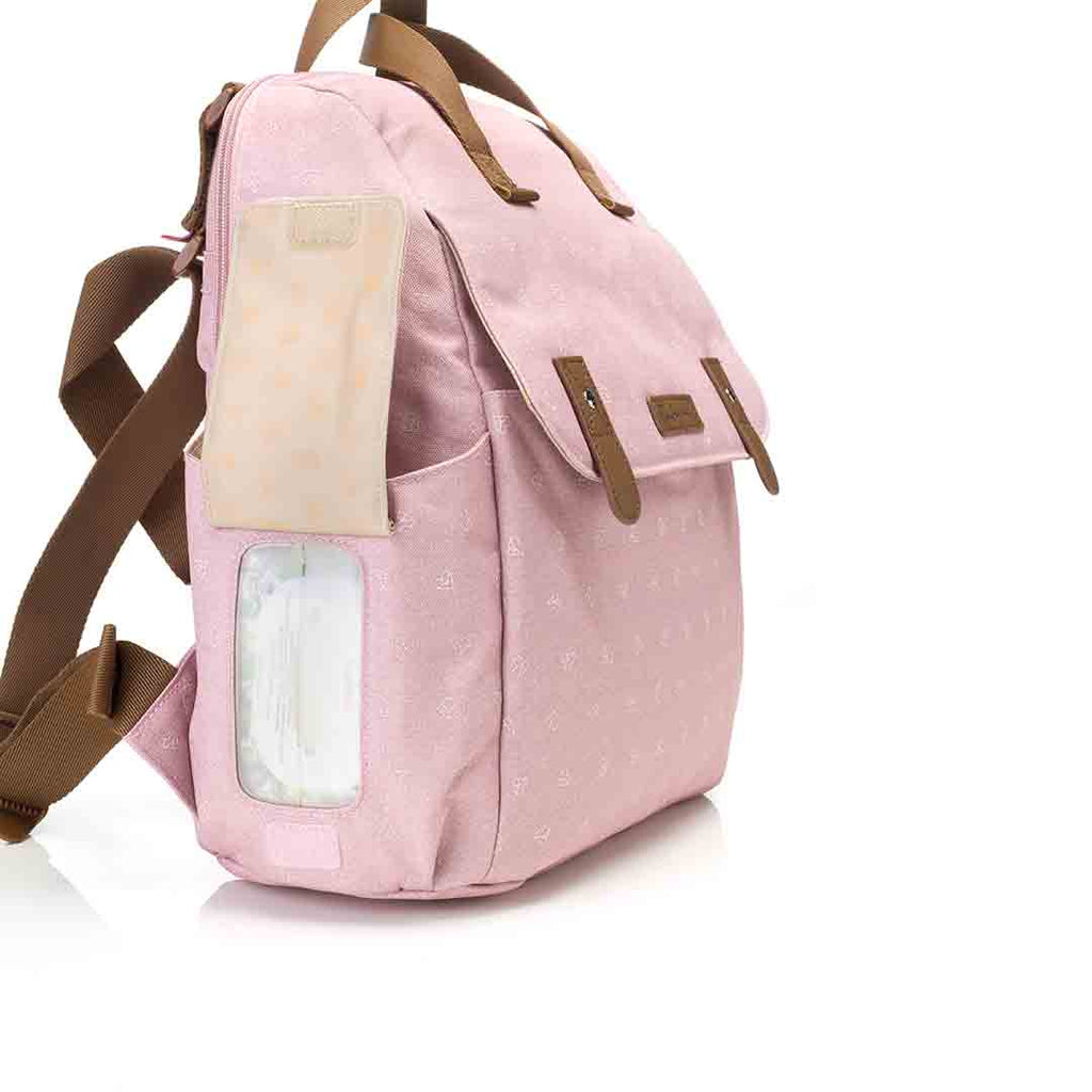 babymel pink changing bag