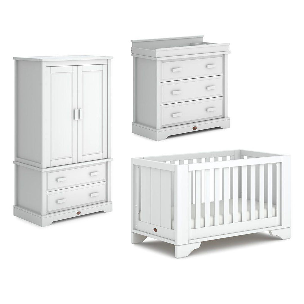 3 piece nursery set white