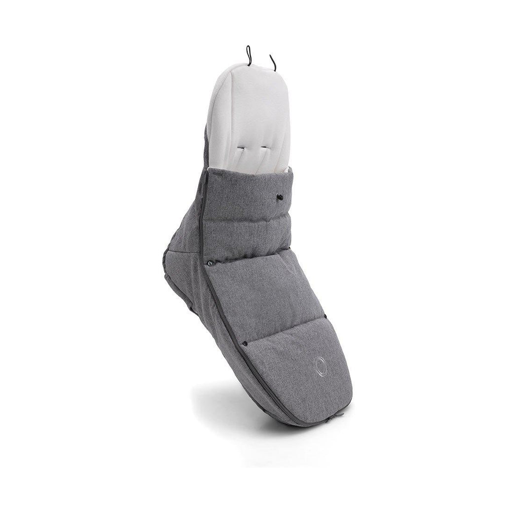 bugaboo footmuff grey melange sale