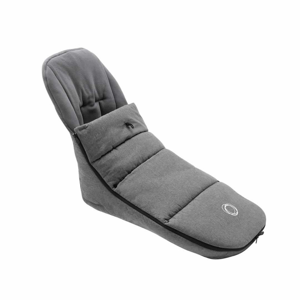 grey melange footmuff