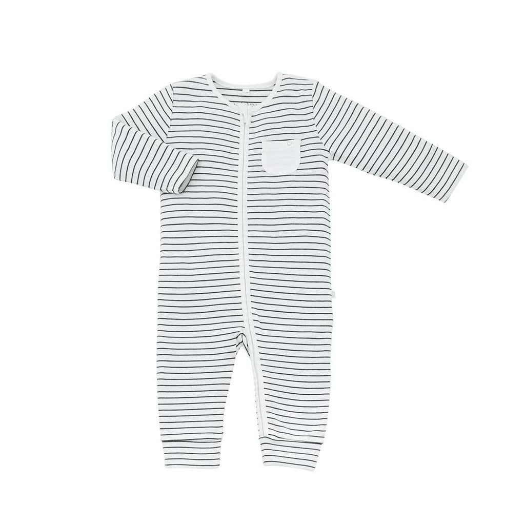 MORI Zip-Up Sleepsuit Without Feet 