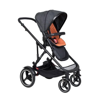 Ex-Display - Phil & Teds Voyager Pushchair - Rust-Strollers- Natural Baby Shower