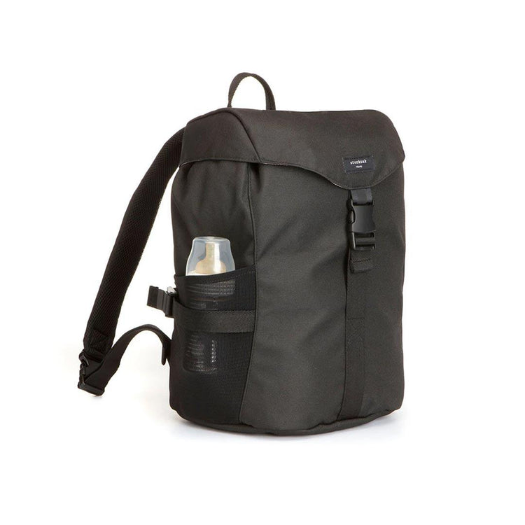 Storksak Alyssa Convertible Backpack - Black & Gold