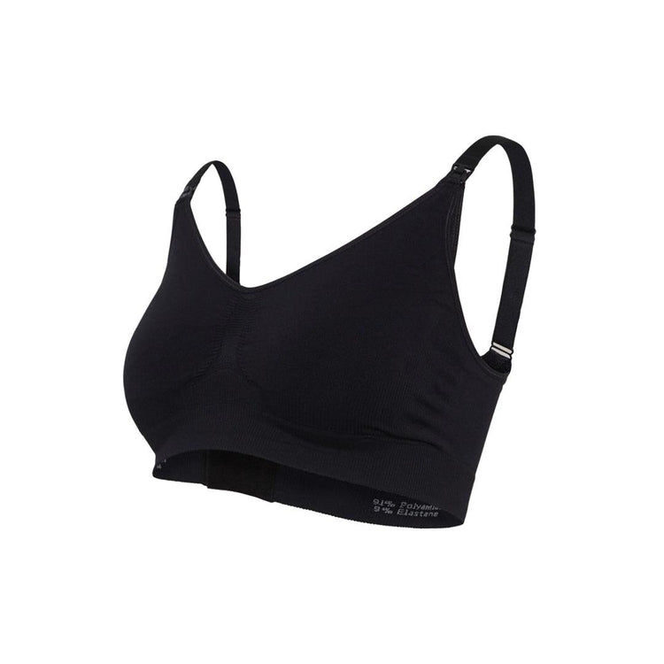 Maternity/nursing bra, black, Carriwell