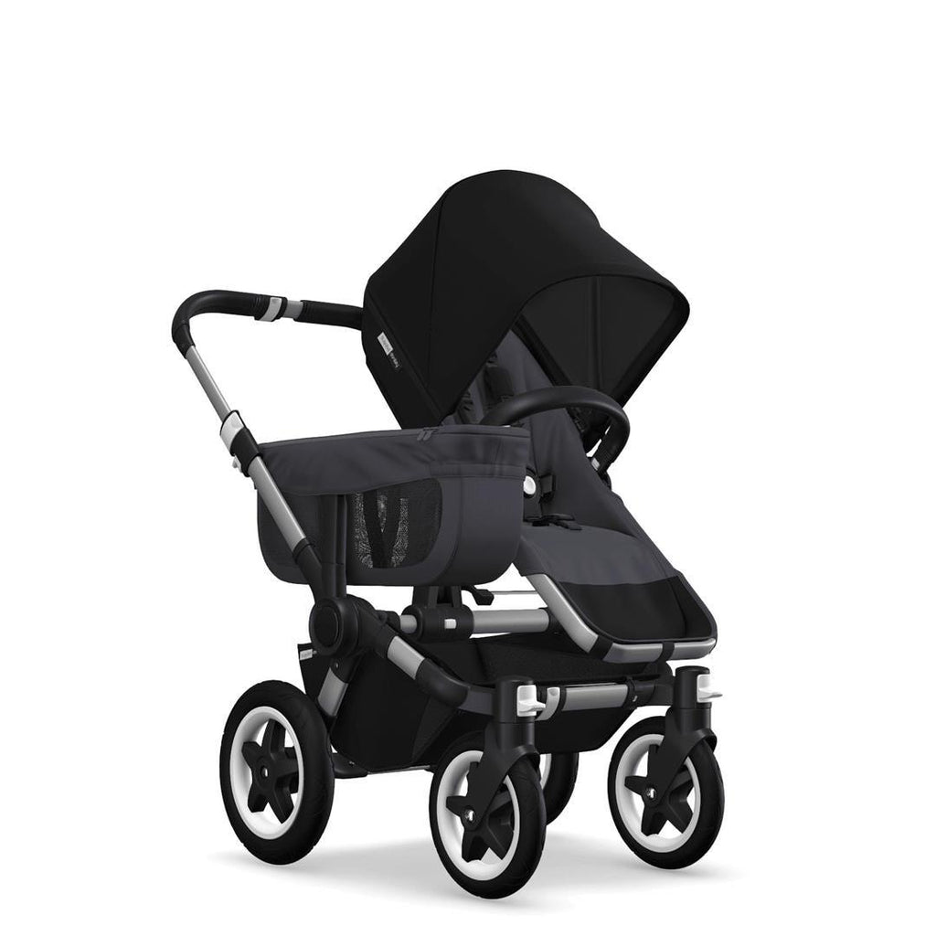 Steel Blue Bugaboo Donkey 2 Duo 2 In 1 Pram And Double Pushchair For Baby And Toddler Fahrschule Kursatvarol De