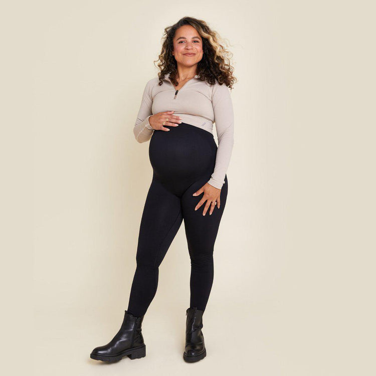 Postpartum High Rise Compression Leggings, Freerider Co.