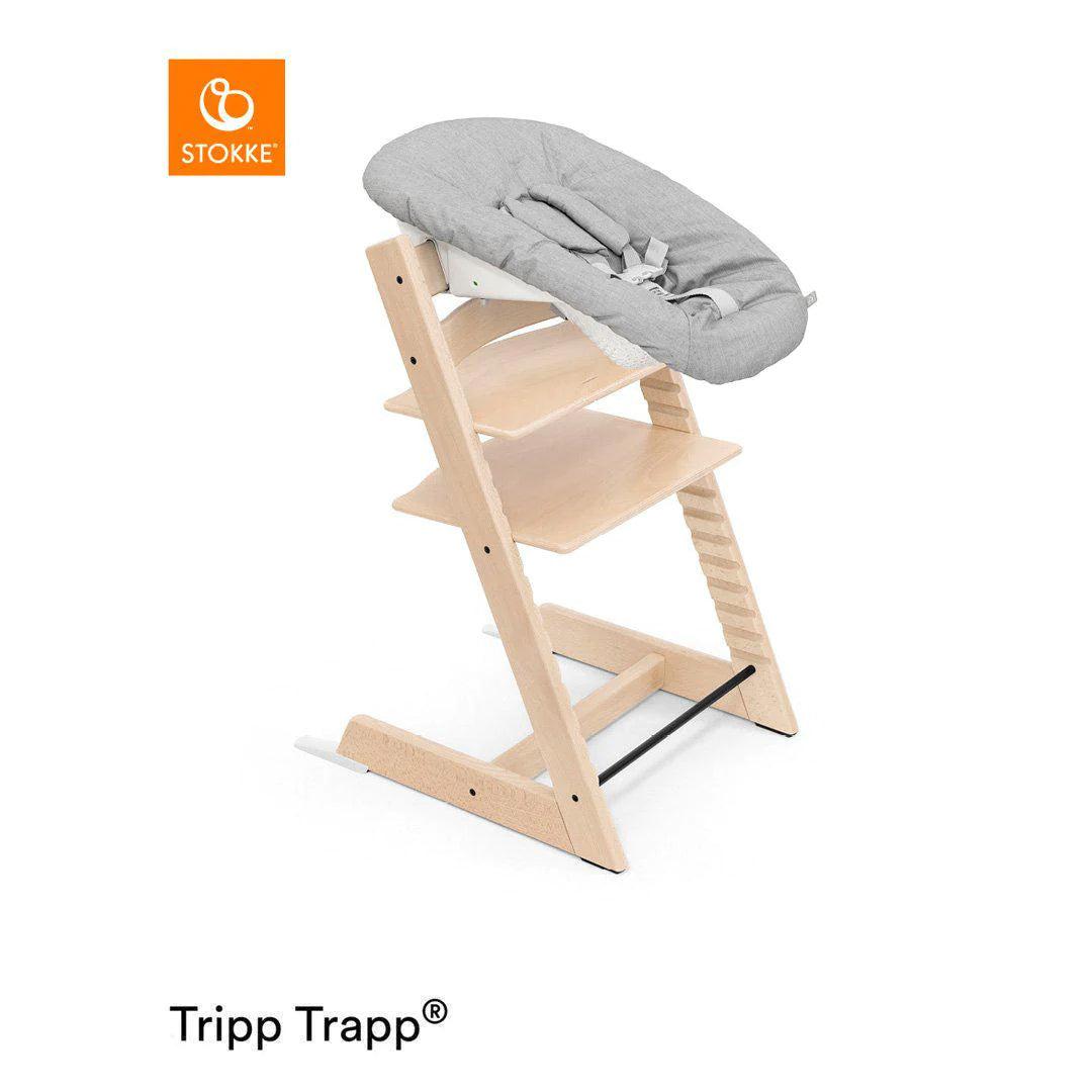 Stokke Tripp Trapp Highchair + Newborn Set Bundle - Natural