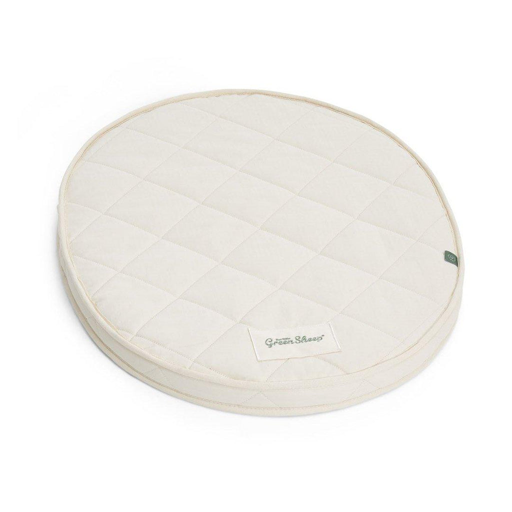 green sheep cot mattress