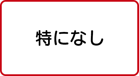 特になし