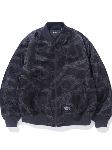 XLARGE x NAS BOMBER JACKET 黒 美品xlarge