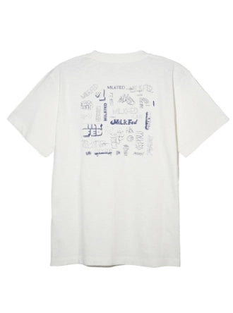 MANY LOGO SLAB S/S TEE