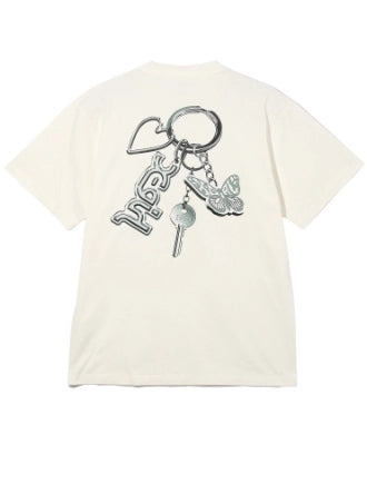 X-girl MOTIF KEYCHARM S/S TEE