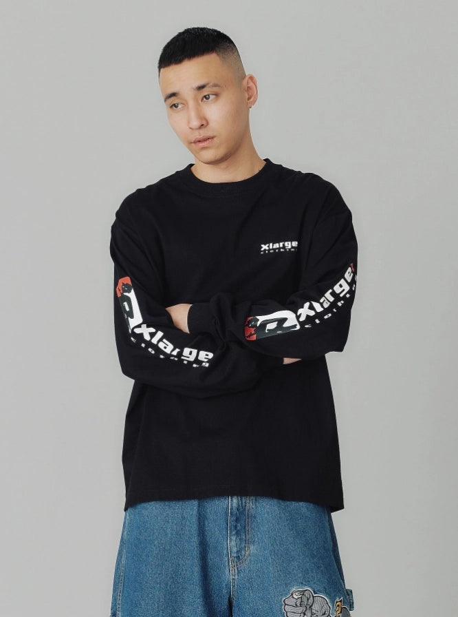 SCRATCH LOGO L/S TEE