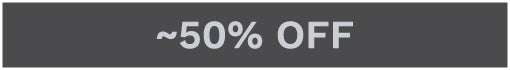 ~50%OFF