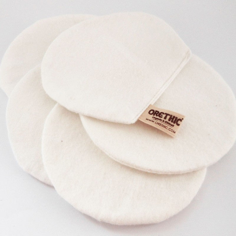 cotton facial cleansing pads