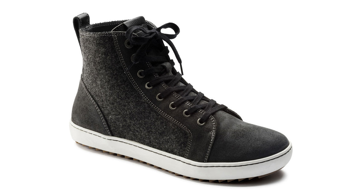 Bartlett black leather/wool 